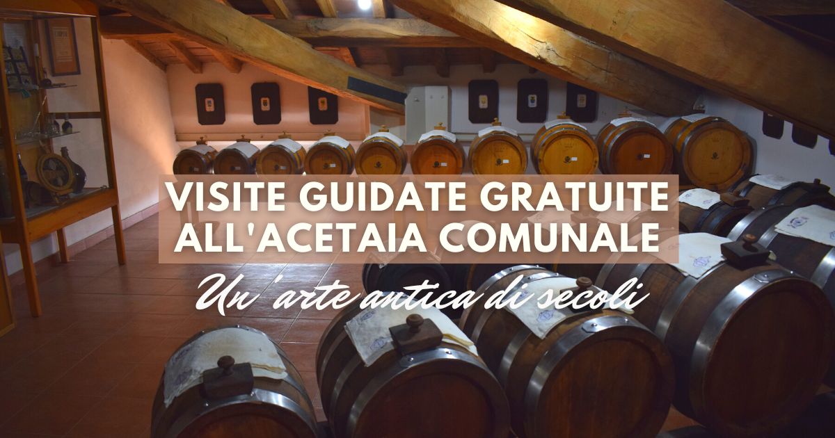 Visite guidate gratuite all'Acetaia Comunale - ogni secondo sabato del mese ore 9.30-12.30